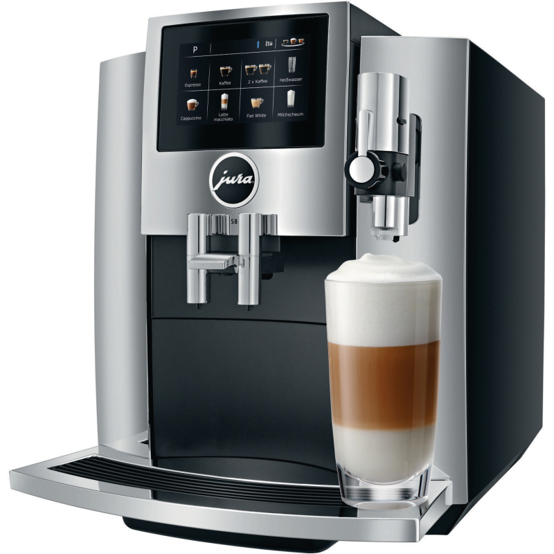 JURA S8 (EA) Kaffeevollautomat Chrom