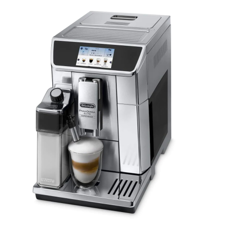 DELONGHI ECAM 650.85.MS Primadonna Elite Experience Kaffeevollautomat Silber