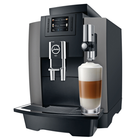 JURA WE8 Kaffeevollautomat Dark Inox