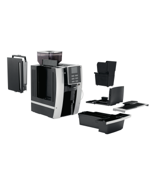 BARTSCHER 190052 KV1 Classic Kaffeevollautomat Silber/Schwarz