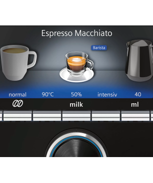 SIEMENS TI9555X9DE EQ9 s500 connect Kaffeevollautomat Schwarz