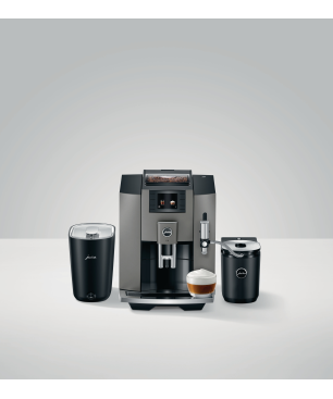 JURA E8 (EB) Kaffeevollautomat Dark Inox