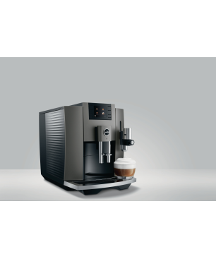 JURA E8 (EB) Kaffeevollautomat Dark Inox