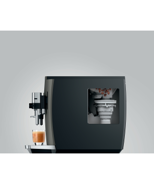 JURA E8 (EC) Kaffeevollautomat Dark Inox