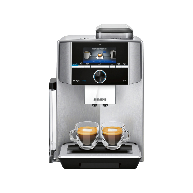 SIEMENS TI9558X1DE EQ.9 plus connect s500 Kaffeevollautomat Edelstahl SIEMENS TI9558X1DE EQ.9 plus connect s500 Kaffeevollautomat Edelstahl