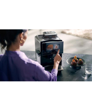 SIEMENS TQ903D09 EQ900 Kaffeevollautomat Schwarz