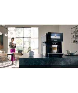 SIEMENS TQ903D09 EQ900 Kaffeevollautomat Schwarz