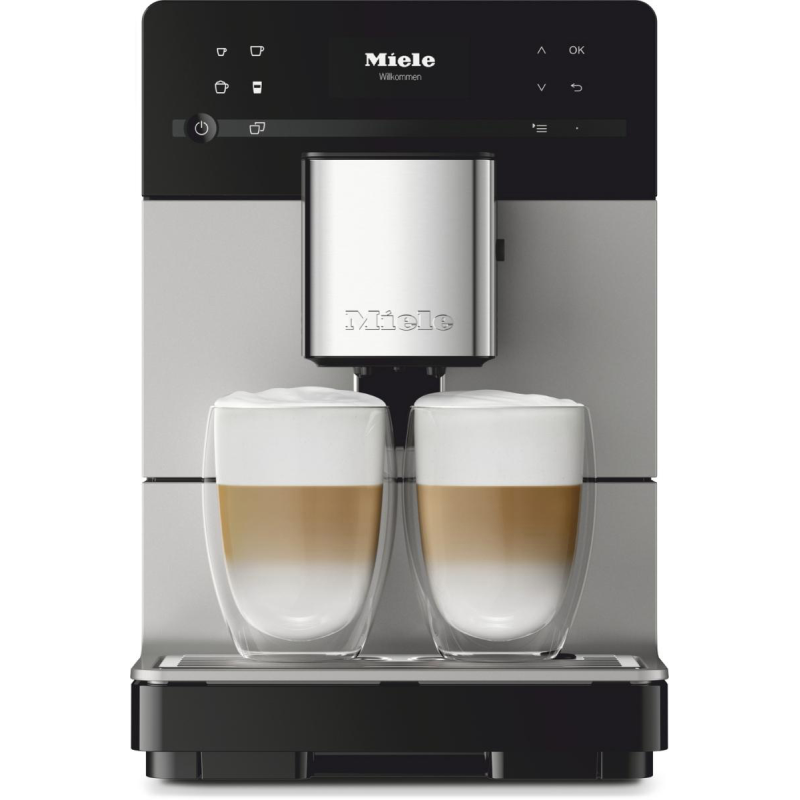 MIELE CM 5510 Silence Kaffeevollautomat AlusilberMetallic