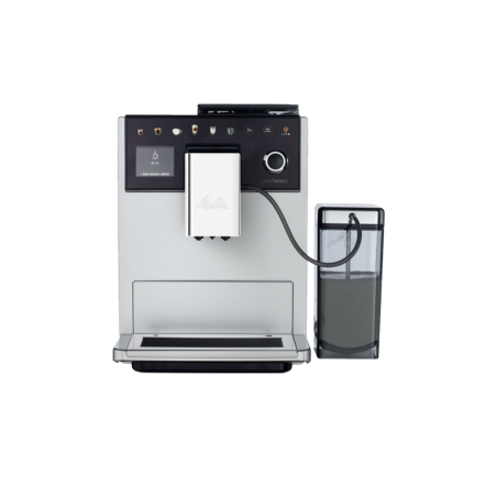 MELITTA F 630-201 LATTE SELECT SILBER Kaffeevollautomat Silber/Schwarz