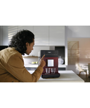 MIELE CM 5310 Silence Kaffeevollautomat Brombeerrot