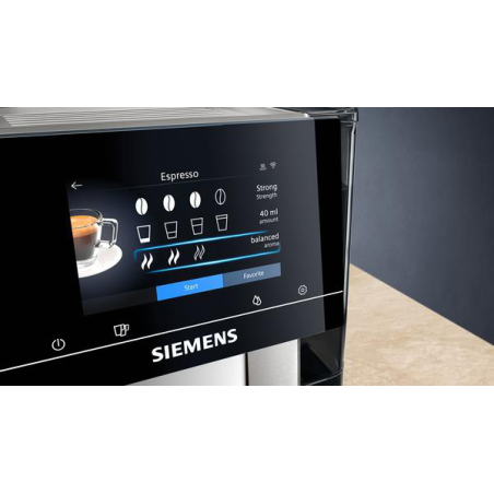SIEMENS TP703D09 EQ.700 Classic Kaffeevollautomat Klavierlack schwarz