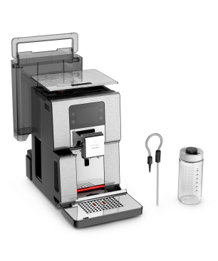 KRUPS EA877D Intuition Experience+ Kaffeevollautomat Schwarz/Silber