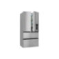 EXQUISIT FD490-160-WS-200E inoxlook French Door (307,42 kWh/Jahr, E, 1830 mm hoch, Edelstahloptik)