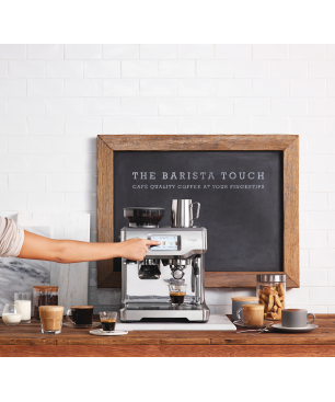 SAGE SES880BSS4EEU1 the Barista Touch Espressomaschine Edelstahl