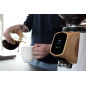 FIORENZATO AllGround Arctic White Walnuß Kaffeemühle Artic Weiß matt Walnuß (250 Watt, 64mm mit Titanbeschichtung)