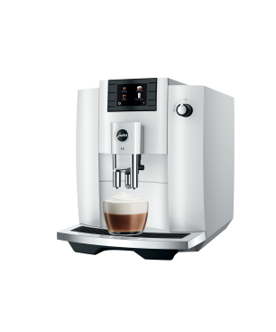 JURA E6 (EC) Kaffeevollautomat Piano White