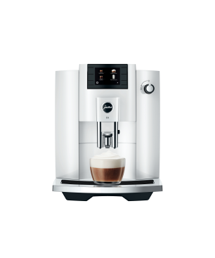 JURA E6 (EC) Kaffeevollautomat Piano White