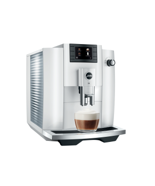 JURA E6 (EC) Kaffeevollautomat Piano White