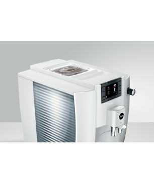 JURA E6 (EC) Kaffeevollautomat Piano White