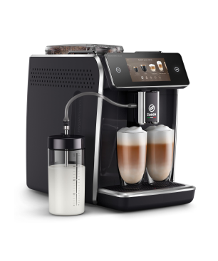 SAECO SM6680/00 GranAroma Deluxe 18 Kaffeespezialitäten Kaffeevollautomat Klavierlack-Schwarz