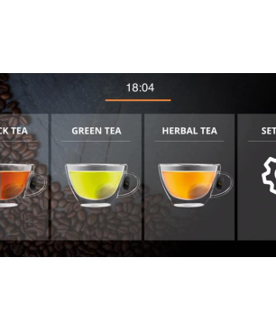 KRUPS EA 875 E Intuition Preference+ Kaffeevollautomat Silber