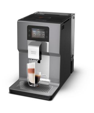 KRUPS EA 875 E Intuition Preference+ Kaffeevollautomat Silber