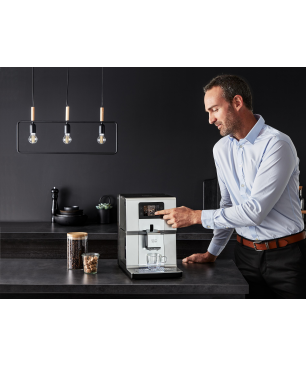 KRUPS EA 875 E Intuition Preference+ Kaffeevollautomat Silber