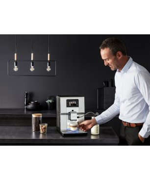 KRUPS EA 875 E Intuition Preference+ Kaffeevollautomat Silber