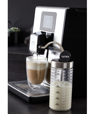 KRUPS EA 875 E Intuition Preference+ Kaffeevollautomat Silber