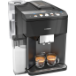 SIEMENS TQ505D09 EQ.500 integral Kaffeevollautomat Saphirschwarz metallic/Klavierlack Schwarz
