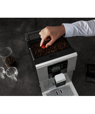 KRUPS EA 875 E Intuition Preference+ Kaffeevollautomat Silber