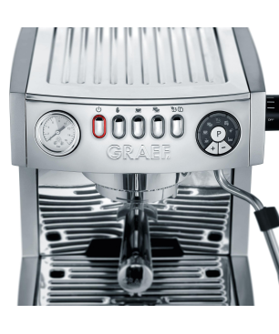 GRAEF ES 850 EU MARCHESA SILBER Espressomaschine Hochglanz/Silber