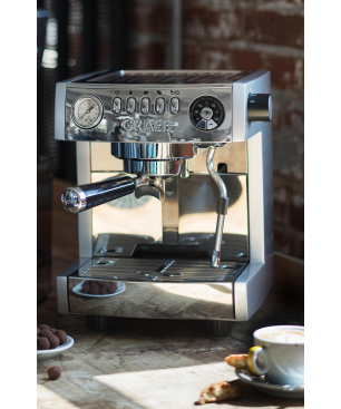 GRAEF ES 850 EU MARCHESA SILBER Espressomaschine Hochglanz/Silber