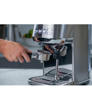 SAGE SES500BSS4EEU1 THE BAMBINO PLUS Espressomaschine Silber