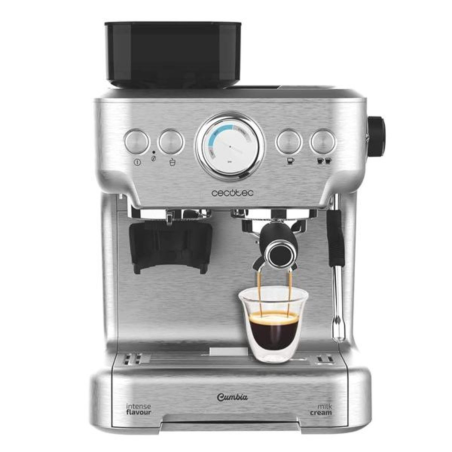 CECOTEC Cumbia Power Espresso 20 Barista Aromax 2,4 L Kaffeemaschine Grau