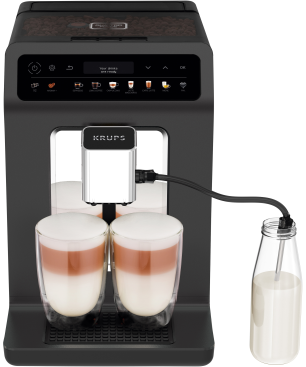 KRUPS EA895N Evidence Kaffeevollautomat Meteor Graphit