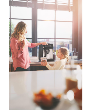 PHILIPS EP3246/70 Serie 3200 LatteGo 5 Kaffeespezialitäten Kaffeevollautomat Matt-Schwarz/Silber-lackierte Arena