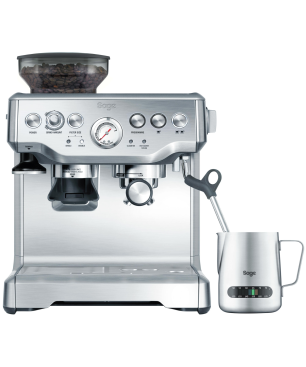 SAGE SES875BSS2EEU1A the Barista Express Espressomaschine Silber