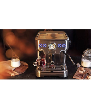 CECOTEC Power Espresso 20 Barista Pro Kaffeemaschine Grau