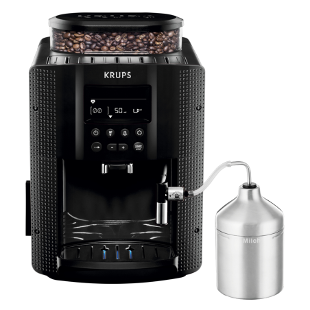 KRUPS EA 8160 SCHWARZ Kaffeevollautomat Schwarz