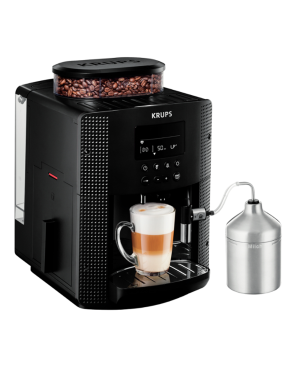 KRUPS EA 8160 SCHWARZ Kaffeevollautomat Schwarz