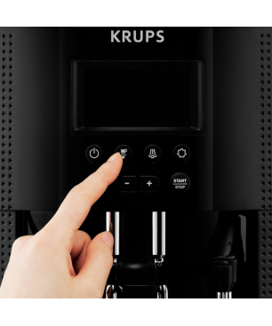 KRUPS EA 8160 SCHWARZ Kaffeevollautomat Schwarz
