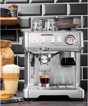 GASTROBACK 42619 Design Espresso Advanced Barista Espressomaschine Edelstahl