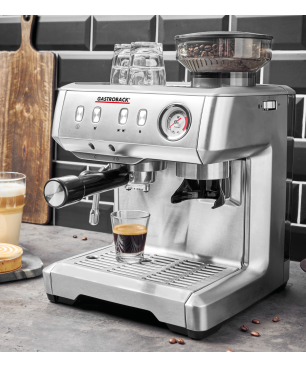 GASTROBACK 42619 Design Espresso Advanced Barista Espressomaschine Edelstahl