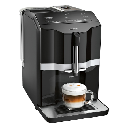 SIEMENS EQ.300 TI351509DE Kaffeevollautomat schwarz
