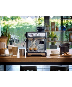 GRAEF ESM 802 EU MILEGRO SCHWARZ Espressomaschine Schwarz