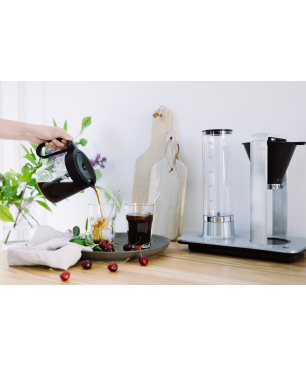 WILFA Svart Precision WSP-2A Filterkaffeemaschine Silber/Schwarz