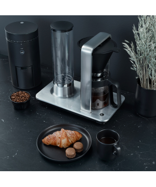 WILFA Svart Precision WSP-2A Filterkaffeemaschine Silber/Schwarz