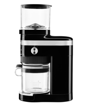 KITCHENAID 5KCG8433EOB ARTISAN ONYX SCHWARZ Kaffeemühle Onyx Schwarz (150 Watt, Edelstahl-Mahlkegel)