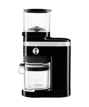 KITCHENAID 5KCG8433EOB ARTISAN ONYX SCHWARZ Kaffeemühle Onyx Schwarz (150 Watt, Edelstahl-Mahlkegel)